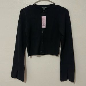 Wild fable black cardigan with flare sleeves